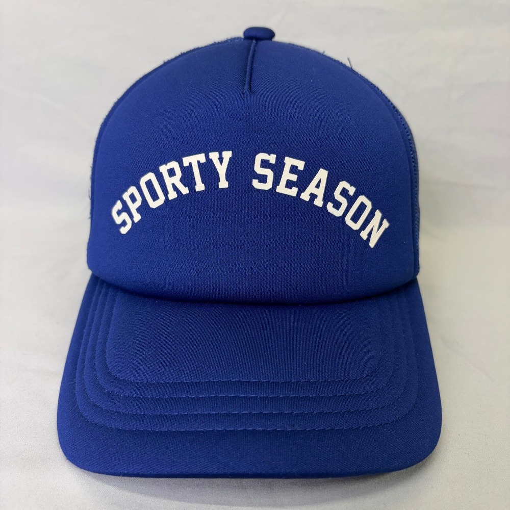 Wild Fable Trucker Hat Sporty Season Unisex OS Blue Mesh Snapback Cap